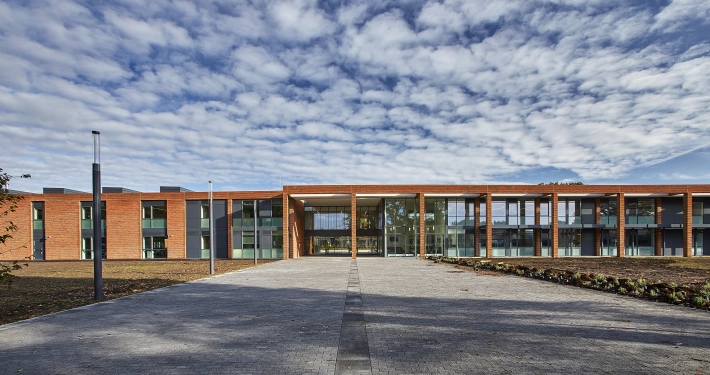 Front view of Mill Chase Academy