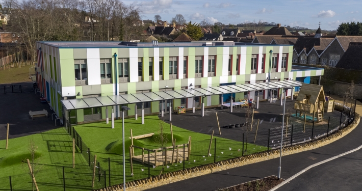 Exterior image of Wincanton Primary School